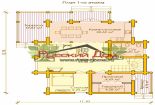 Проект «Ангарск 170» - План 1 этажа