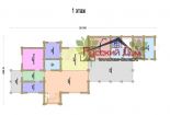 Проект дома из оцилиндрованного бревна «Тимашово» - План 1 этажа