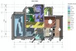 Проект каркасного дома «КД-296» - План 1 этажа