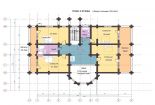 Сруб дома «Кемерово» - План 2 этажа
