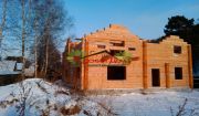 Норвежский лафет проект дома - Фасад 12